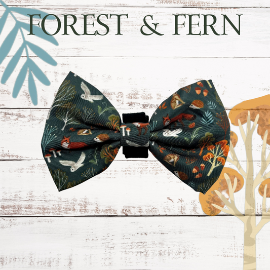 Forest & Fern bow tie