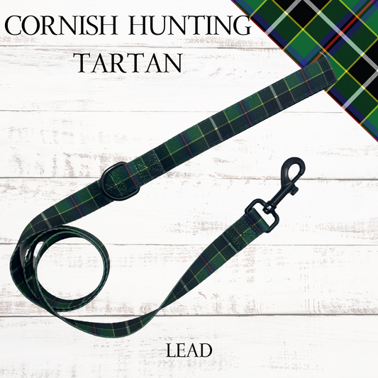 Cornish Hunting Tartan Dog Lead