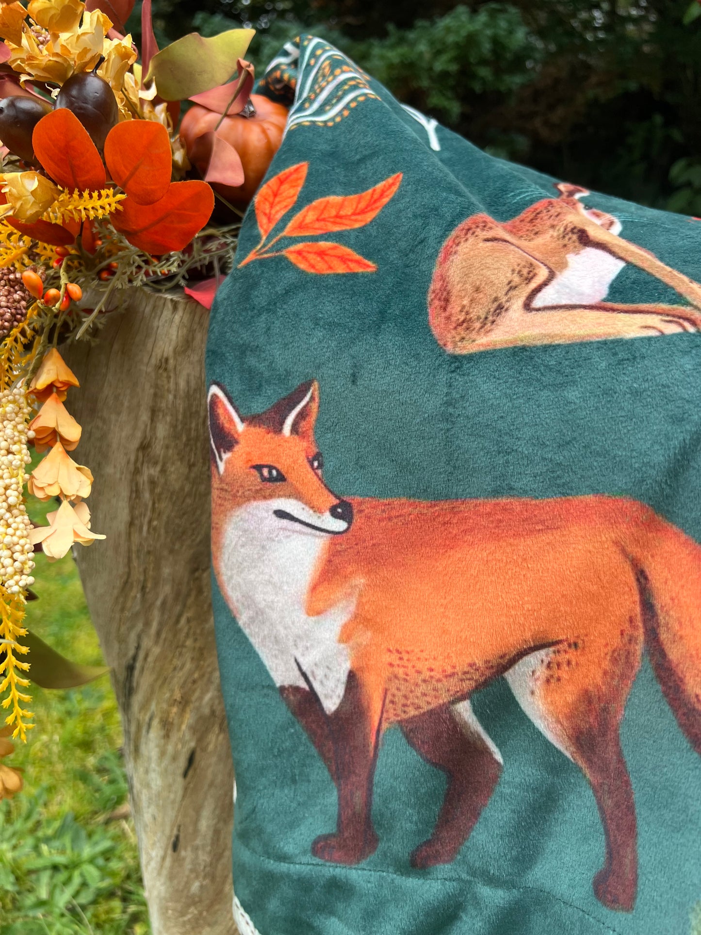 Forest & Fern dog blanket