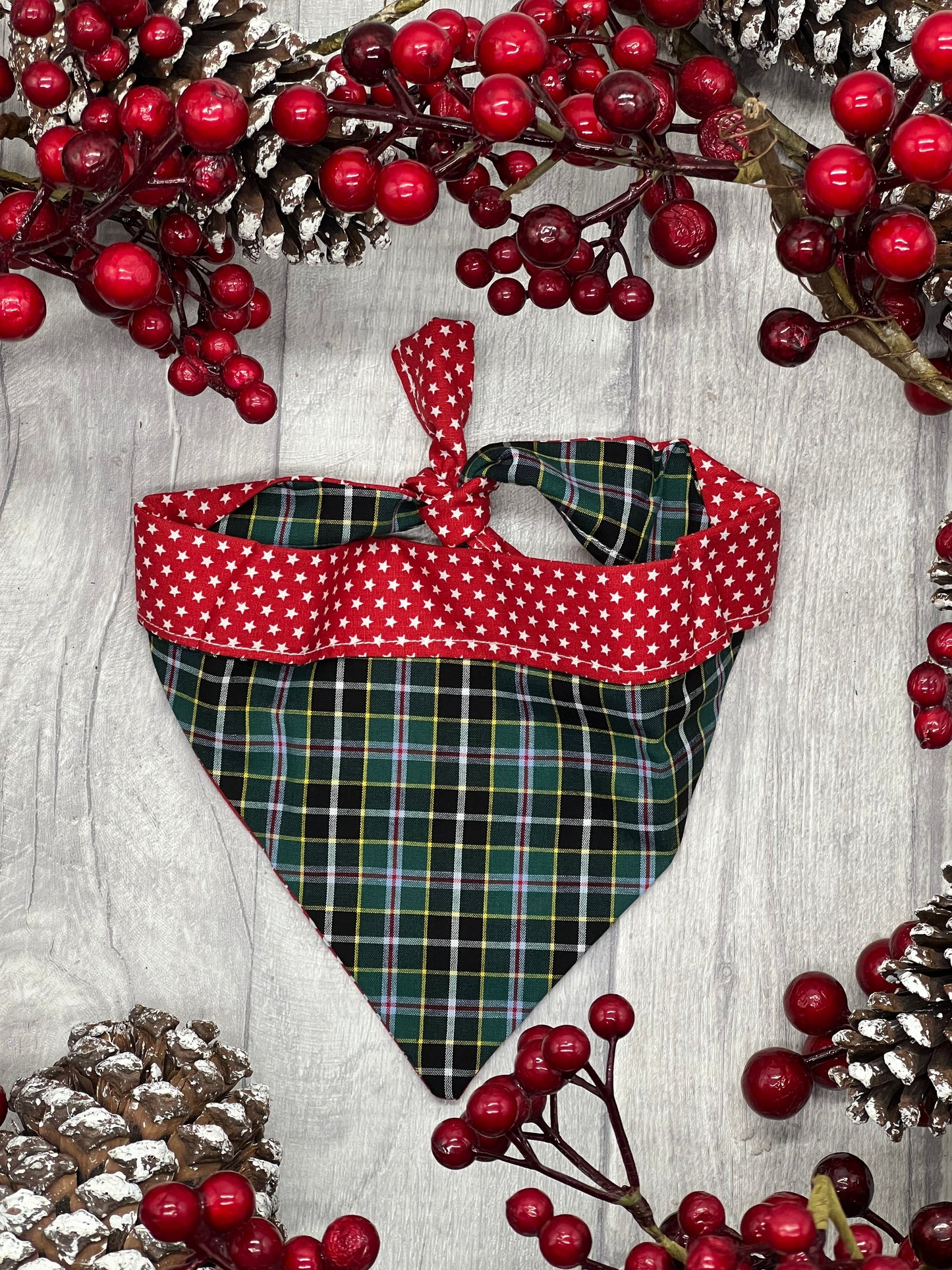 Cornish Hunting Tartan Dog Bandana - Wholesale