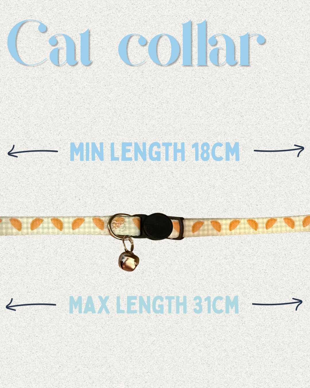 Pasty picnic cat collar