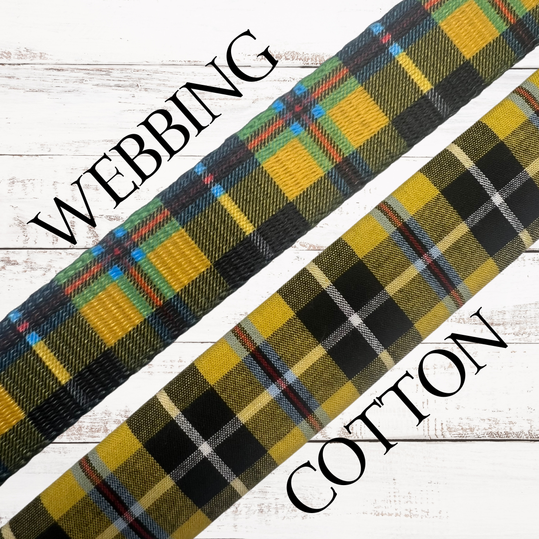 Cornish Tartan Dog Collar