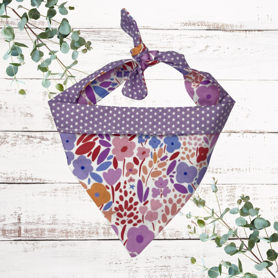 Lola Belle reversible dog bandana