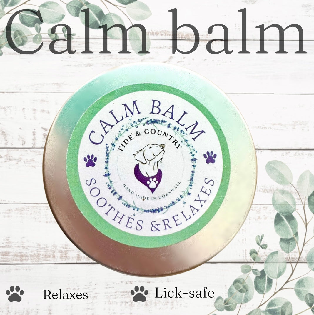 Handmade Natural Calming Balm for Dogs