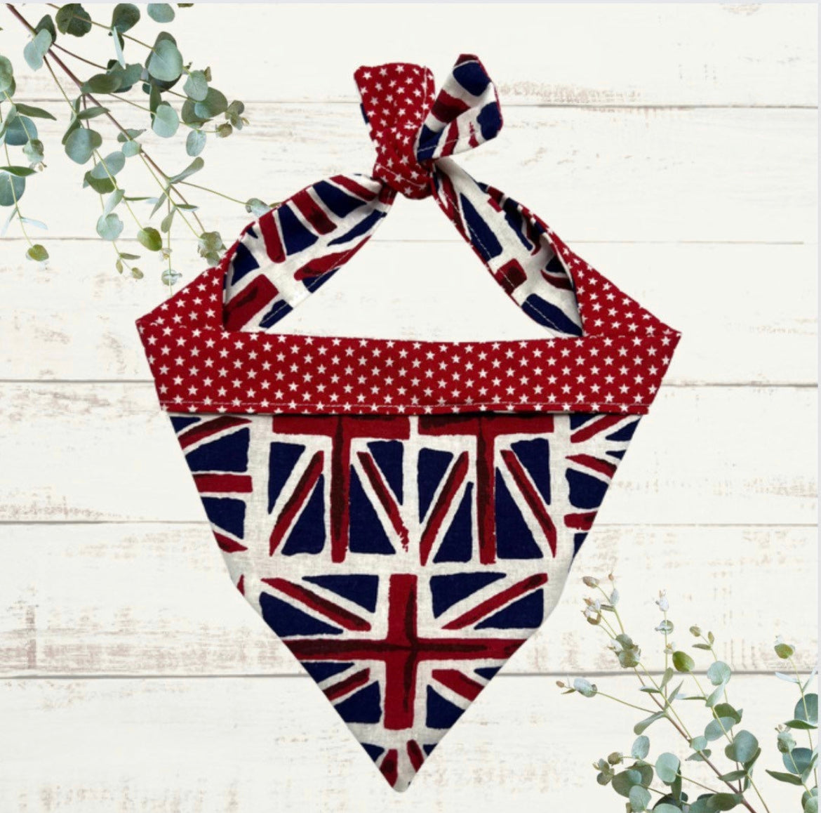 Union Jack dog bandana