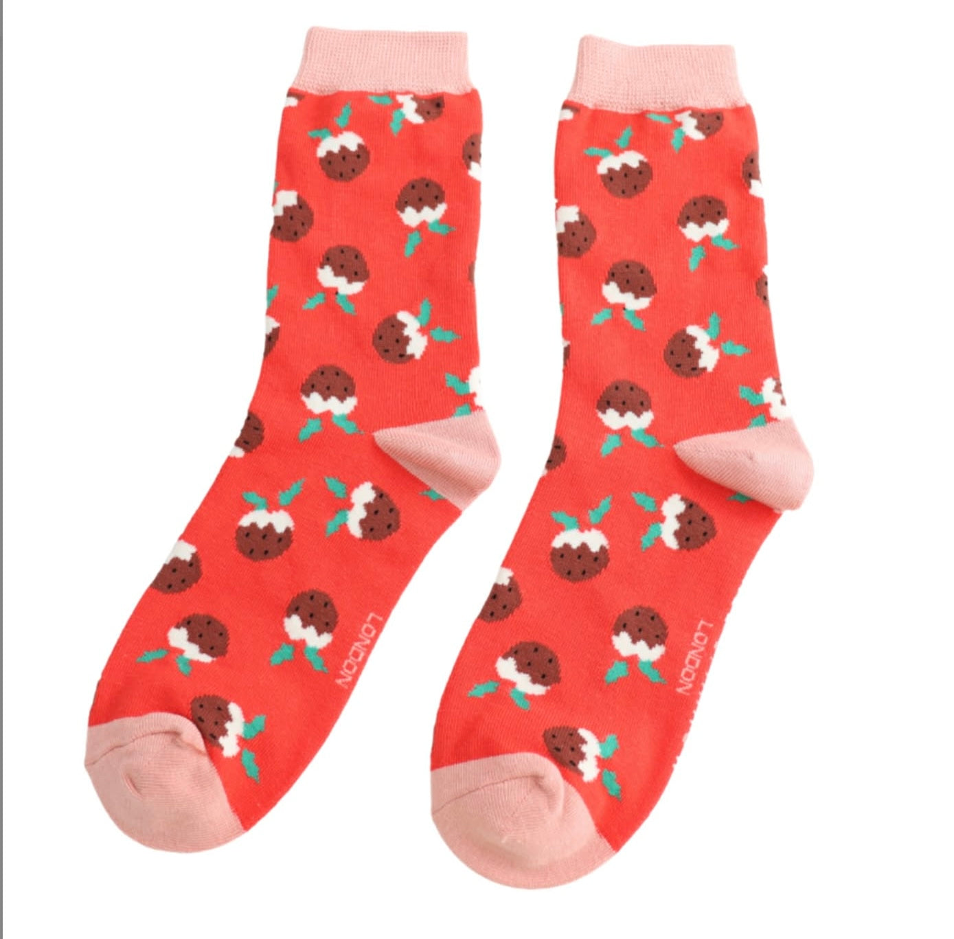 Women’s Christmas pudding socks
