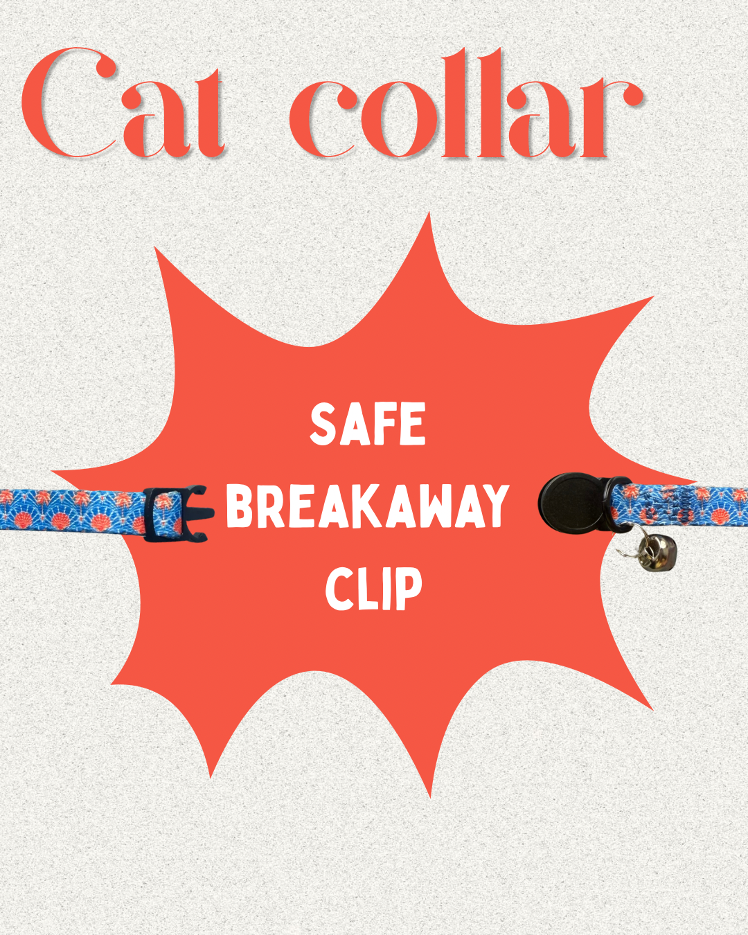 Shell yeah! Cat collar