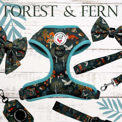 Forest & Fern dog collar