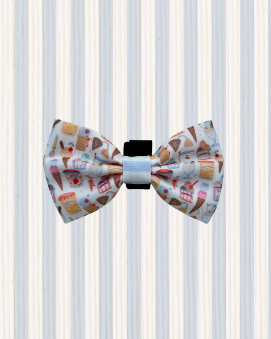 Sweet scoop ice cream Bow tie
