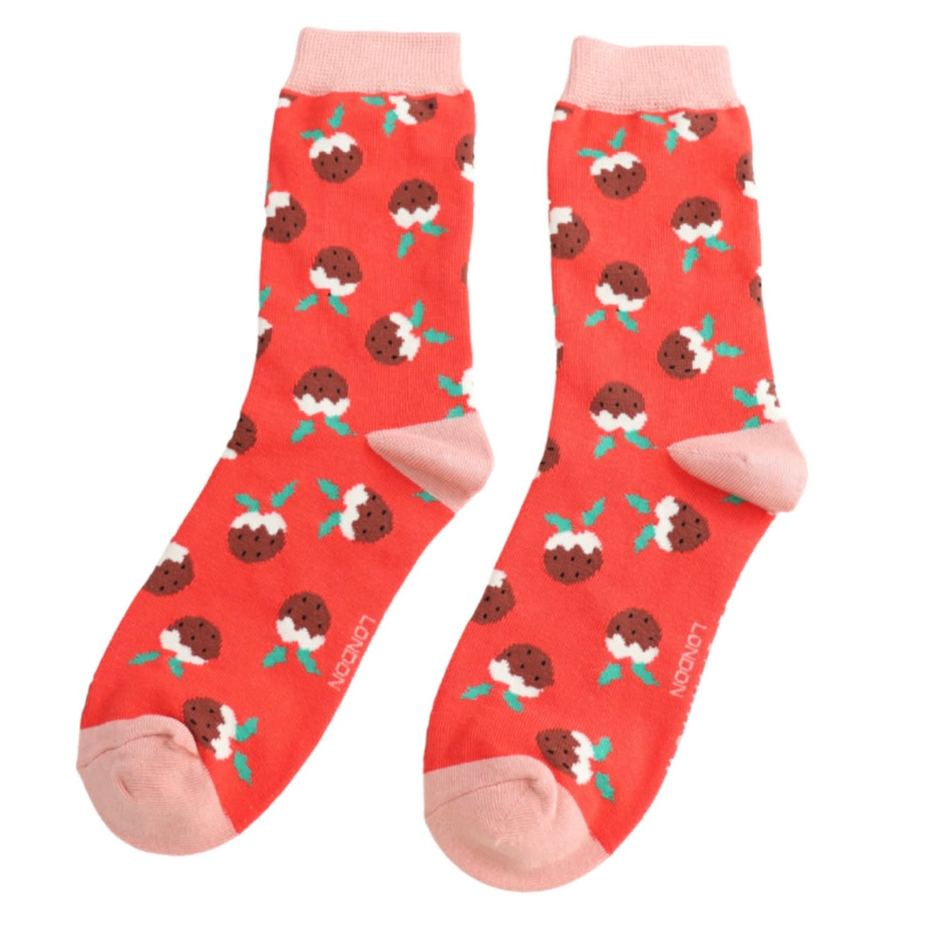 Women’s Christmas pudding socks