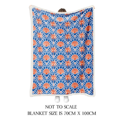 Shell yeah! Dog blanket
