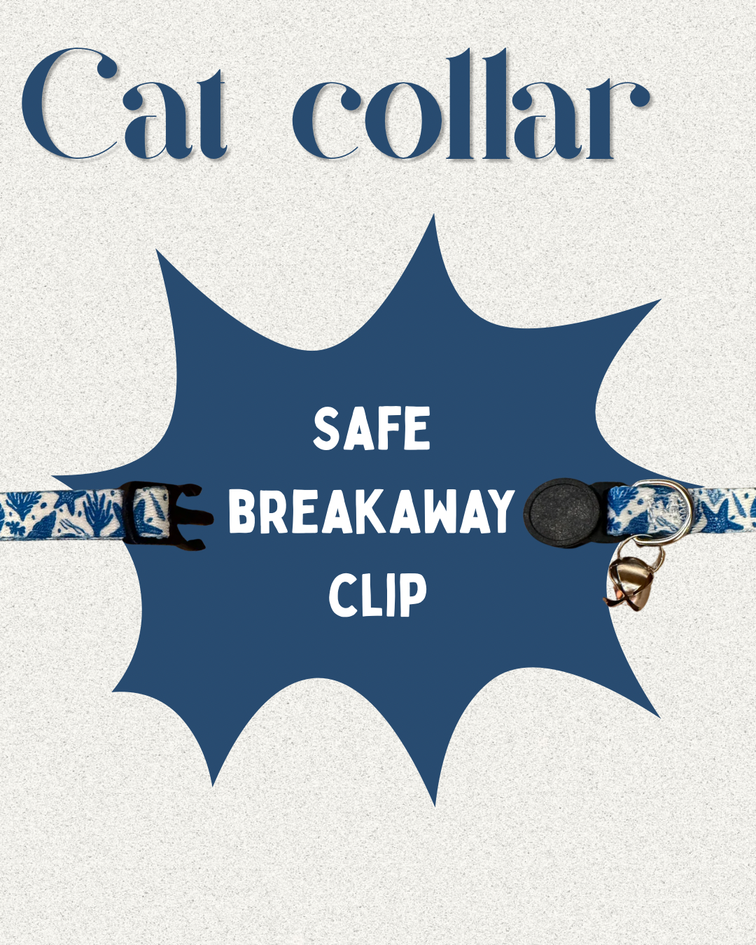 Shell cat collar
