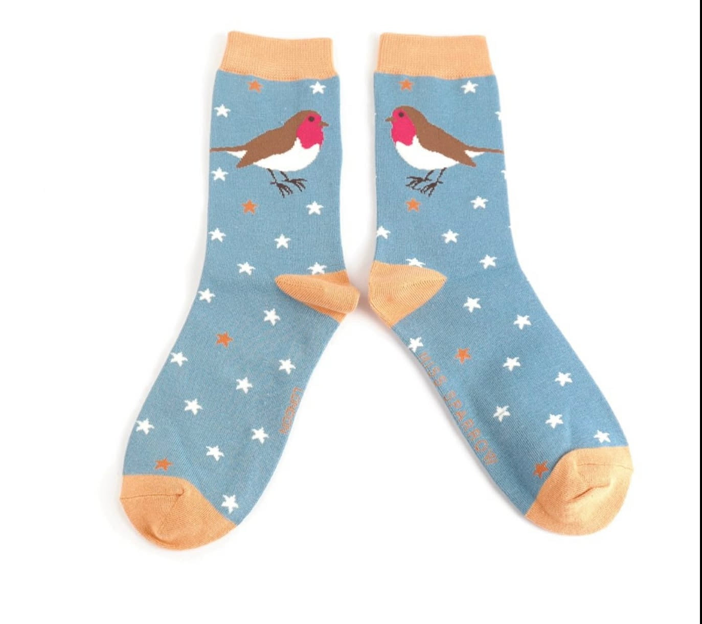 Robins and stars women’s socks