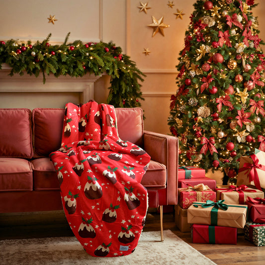 Paws off my puddin Dog blanket