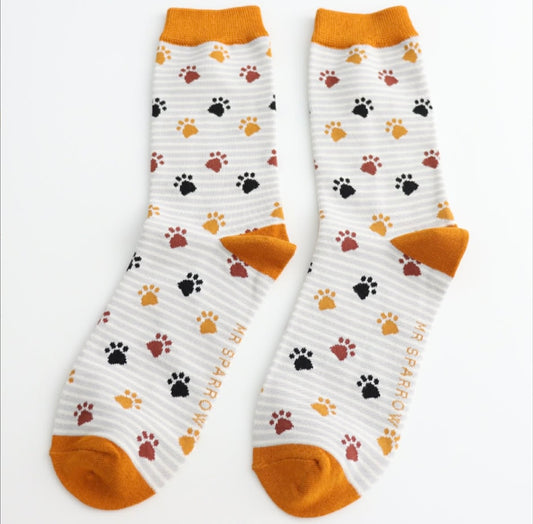 Paw print Men’s socks