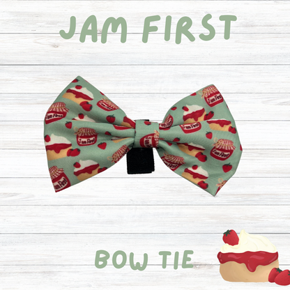 Jam first bow tie