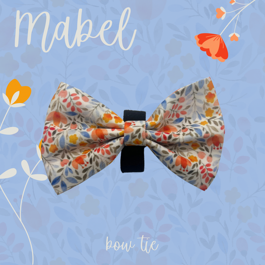 Wholesale Mabel floral bow tie