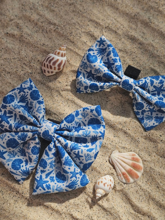 Sea shell sailor bow