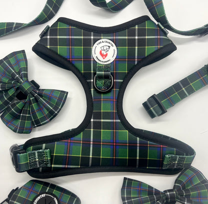 Cornish Hunting Tartan Dog Collar
