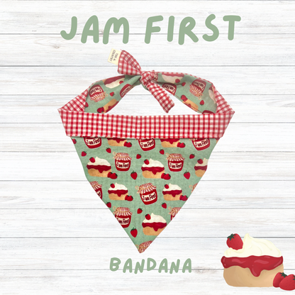 Jam first dog bandana