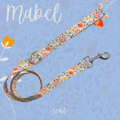 Mabel floral dog lead - Wholesale