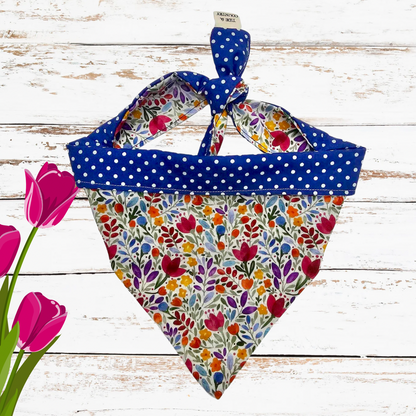 Lowenna floral dog bandana