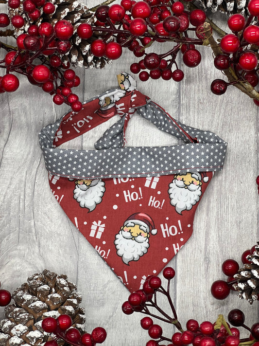 Ho Ho Ho Christmas Dog Bandana