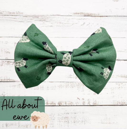 All about ewe dog bow tie
