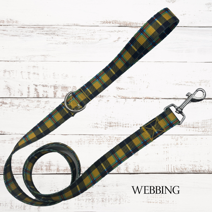 Cornish Tartan Dog Walkies Set (Harness, Collar & Lead)
