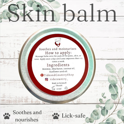 Dog skin balm