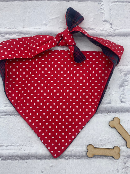 Burleigh tartan dog bandana