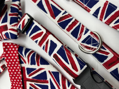 Union Jack print dog poo bag dispenser