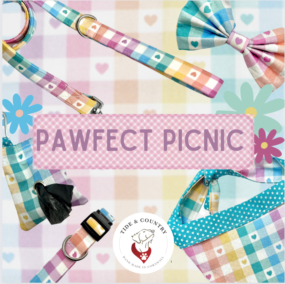 Pawfect picnic dog bandana