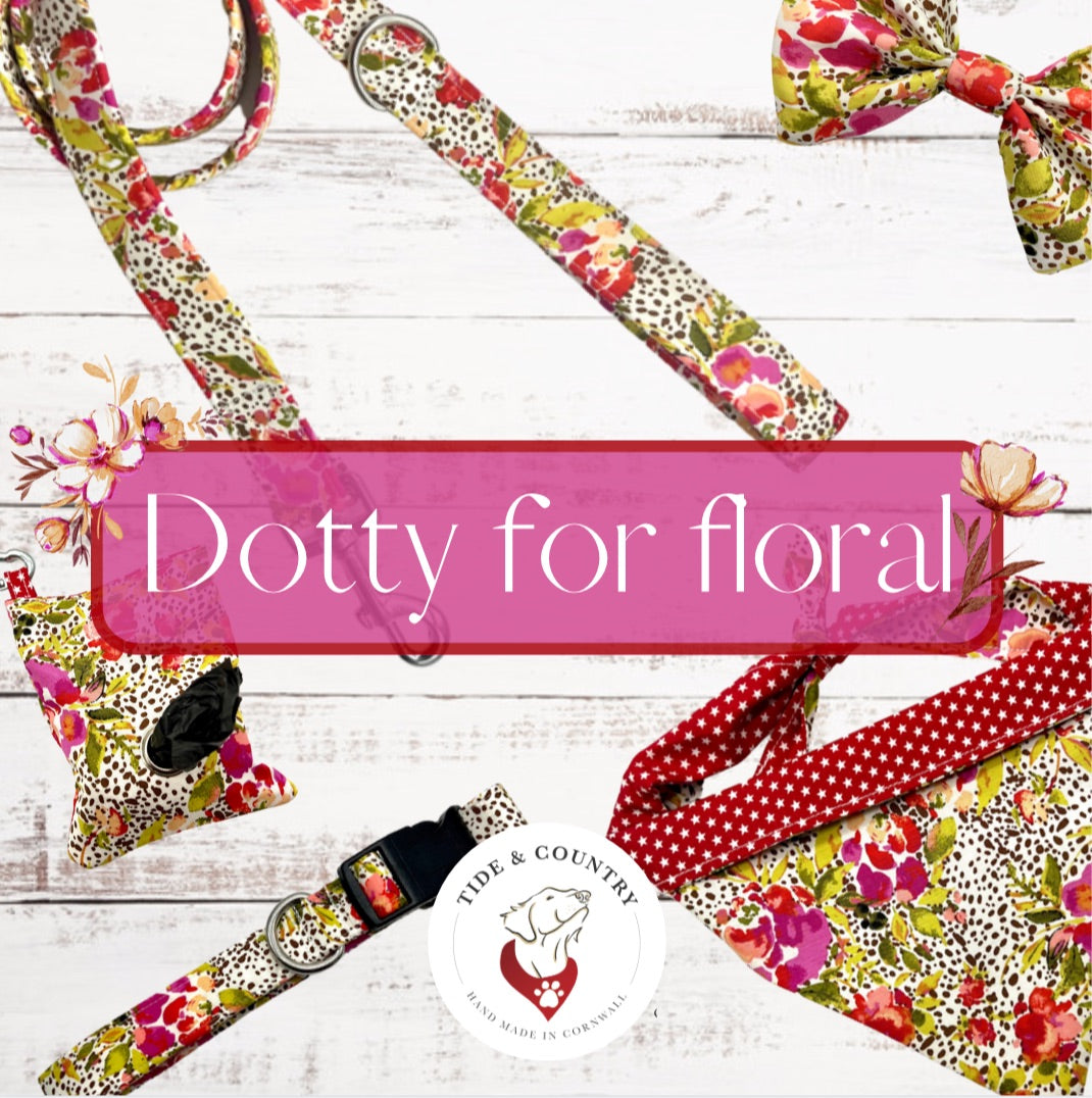 Dotty for floral collar