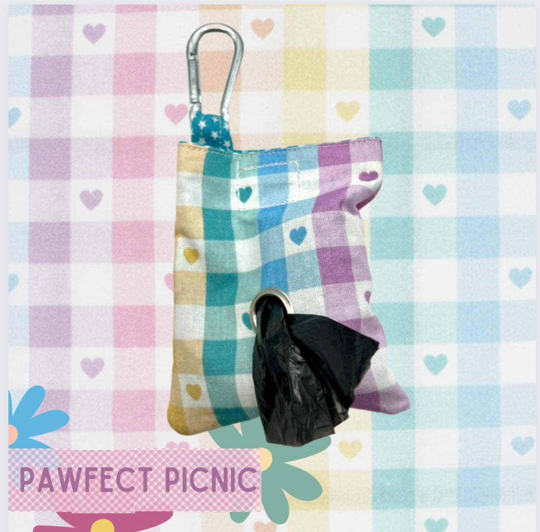 Pawfect picnic poo bag dispenser